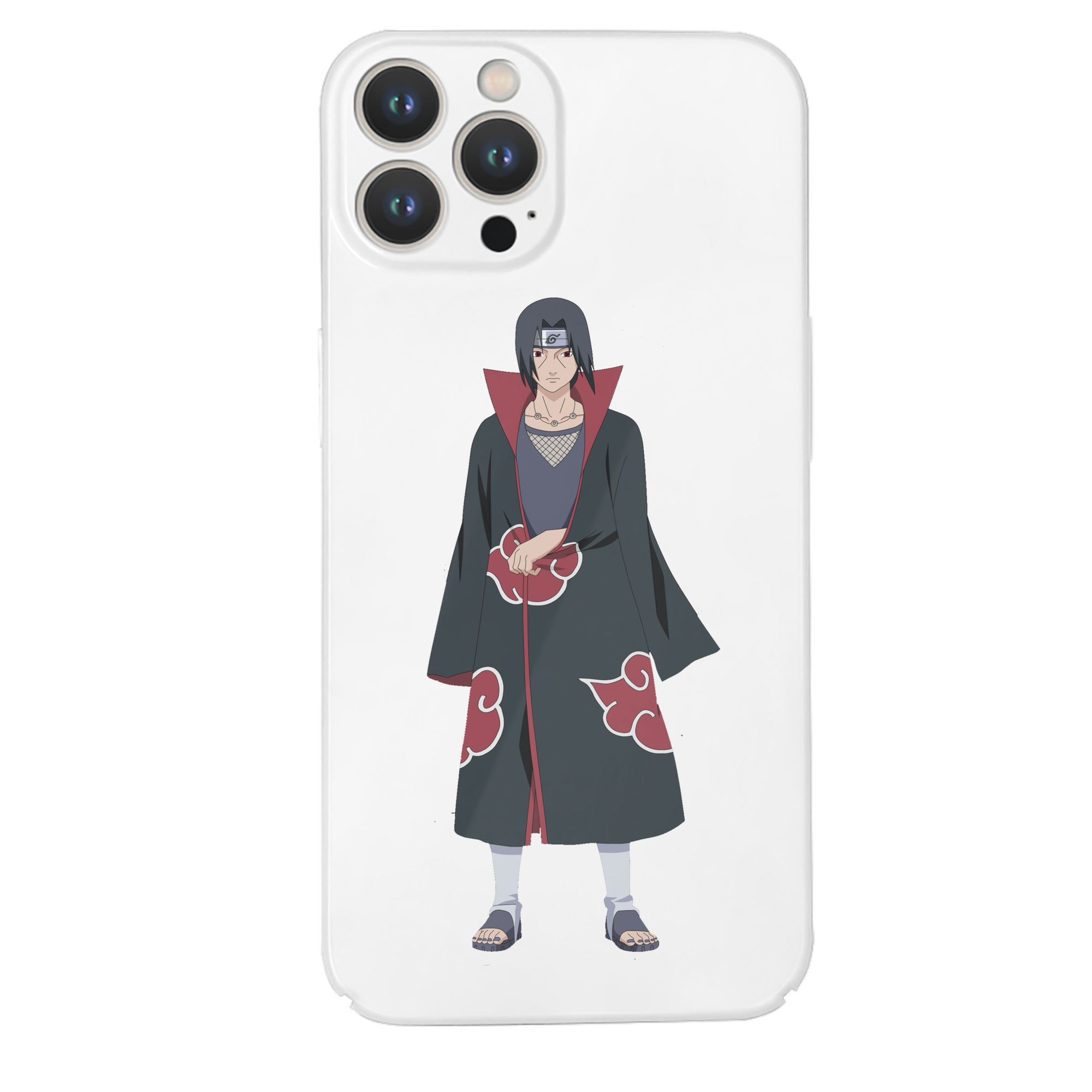 （画像用） NARUTO -ナルト- うちは イタチ Uchiha Itachi 【iPhone 14シリーズ対応】ハードケース